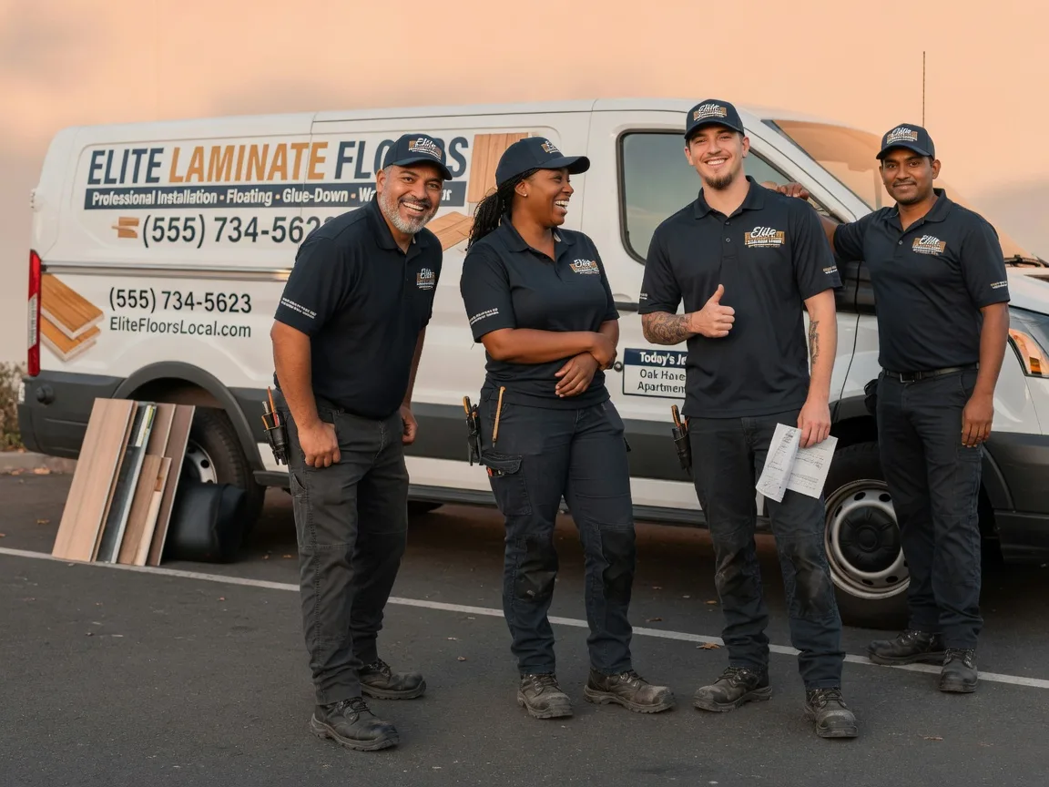 Laminate flooring installation company in Troy Mills, IA
